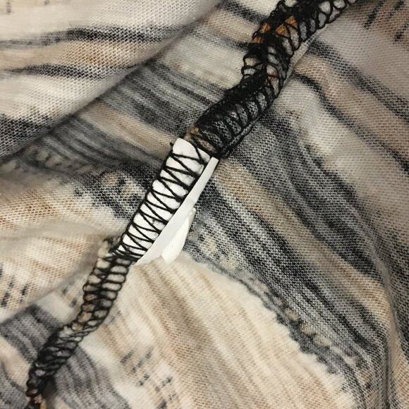 Love & Legend Horizontal Striped Boyfriend Fit Tee - Picture 10 of 15